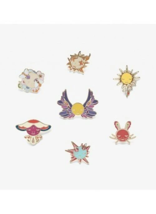 BTS “HYBE Insight” Merch – Seven Phases Badge Set