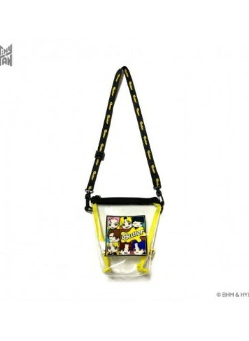 BTS “TinyTAN” Merch – Plastic Cross Bag Butter
