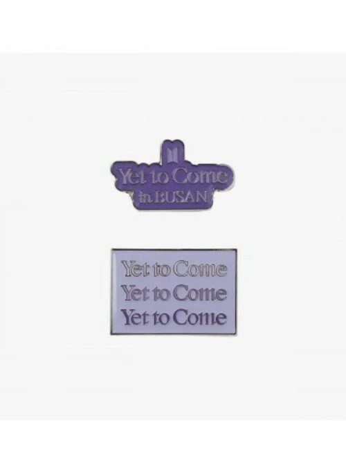 BTS “Yet To Come In Busan” Merch – Badge Set