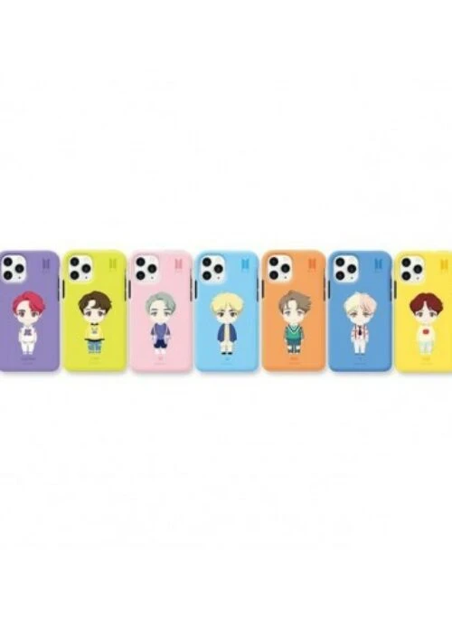 BTS Character Merch – Basic Standing Dual Guard Case For Android