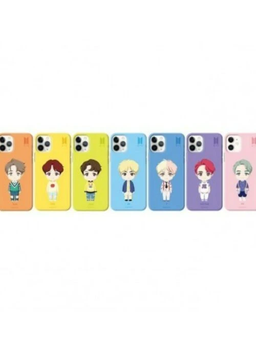 BTS Character Merch – Basic Standing Slim Fit Case For iPhone