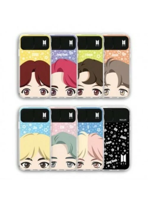 BTS Character Merch – Full Face Light Up Case