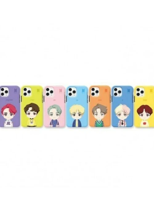 BTS Character Merch – Upper Body Dual Guard Case For Android