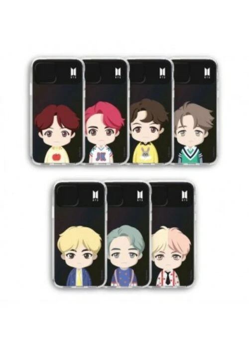 BTS Character Merch – Upper Body Light Up Case