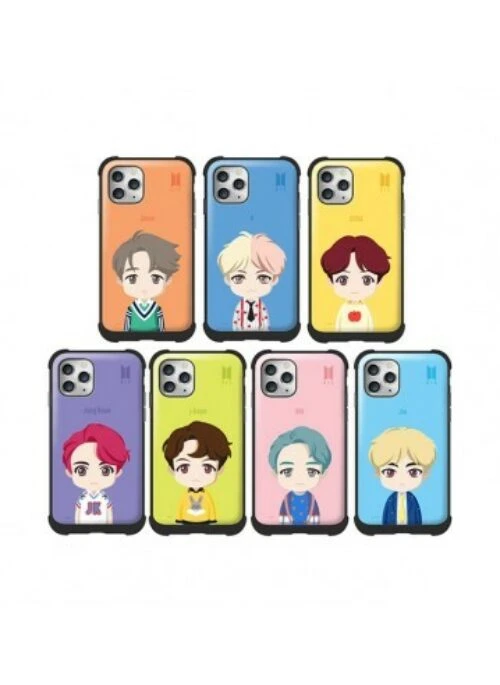 BTS Character Merch – Upper Body Volume Bumper Slide Case For Android