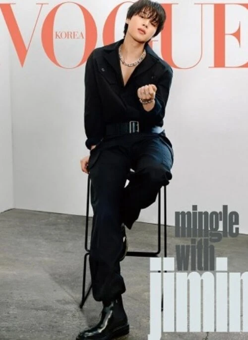 BTS JIMIN – Vogue Korea Magazine April 2023 Cover Type B