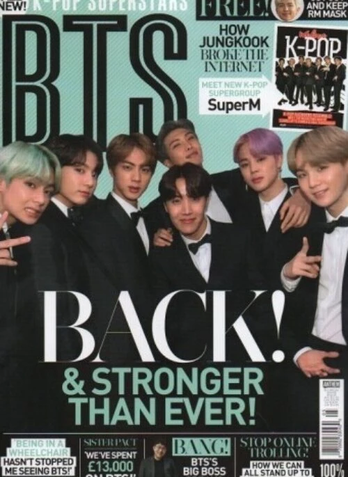 BTS – K-Pop Superstars Magazine Issue No.5 Cover