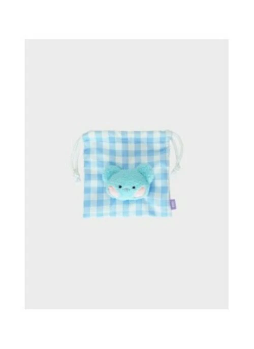 BTS x Line Friends Collaboration Merch – Minini Face Pouch