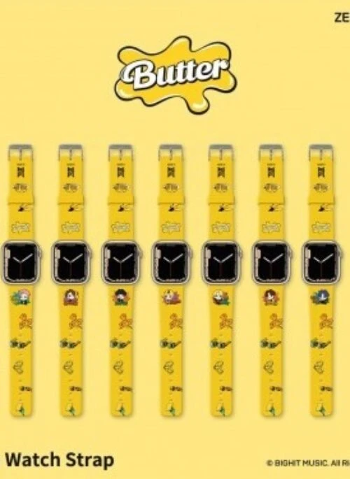 BTS x TinyTAN “Butter” Merch – Apple Watch Strap