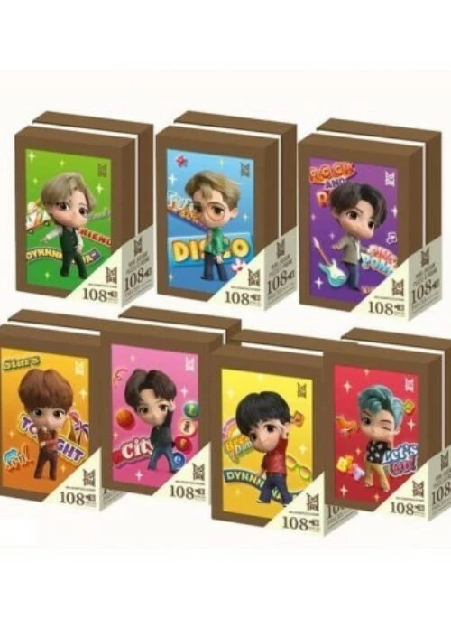 BTS x TinyTAN “Dynamite” Merch – Jigsaw Puzzle Set