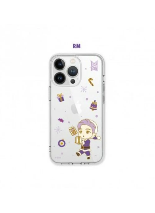 BTS x TinyTAN “Purple Holiday” Merch – Clear Soft Case | RM