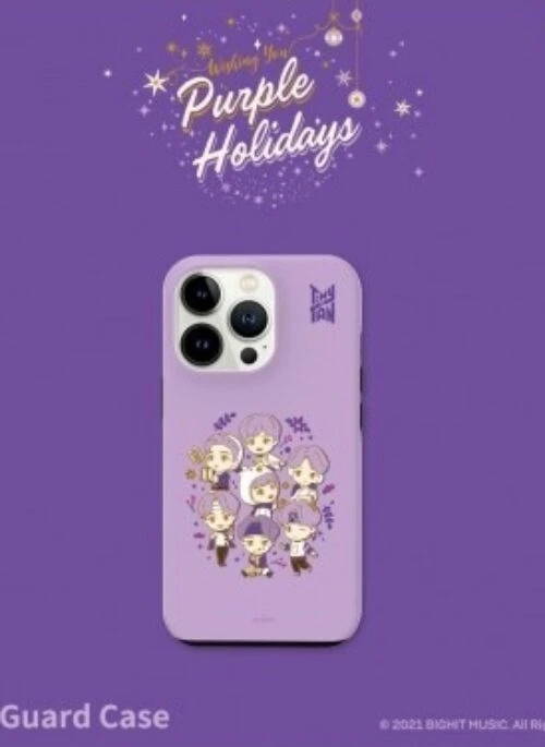 BTS x TinyTAN “Purple Holiday” Merch – Dual Guard Case