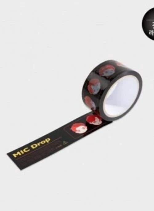 BTS x TinyTAN Merch – MIC Drop Box Tape