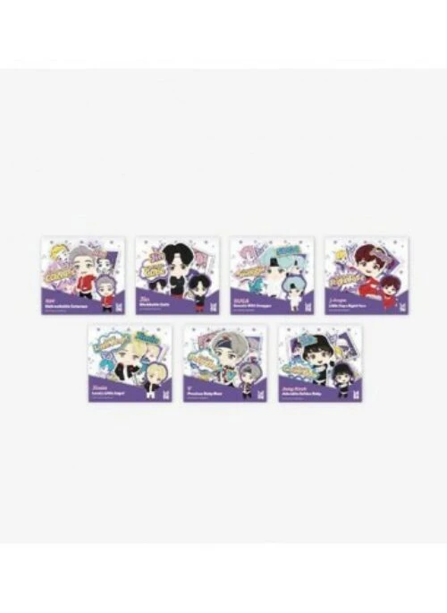 BTS x TinyTAN Merch – Sticker Set