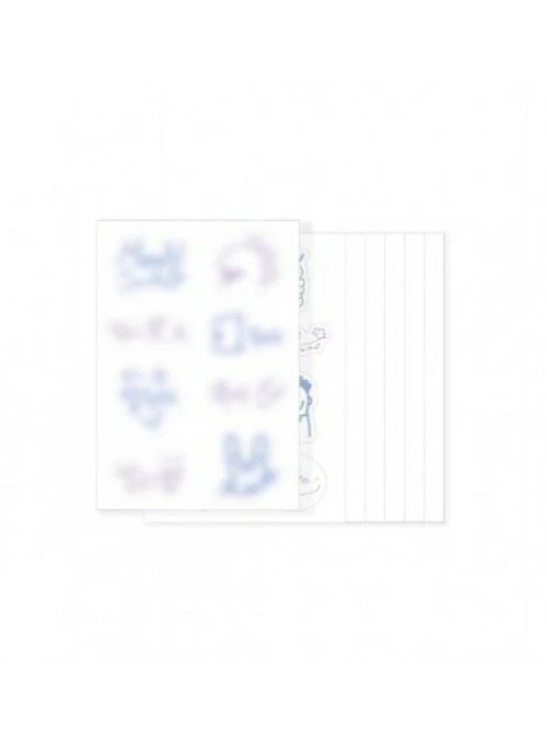 Billlie “POP-UP STORE” Merch – Light Stick Deco Sticker Set