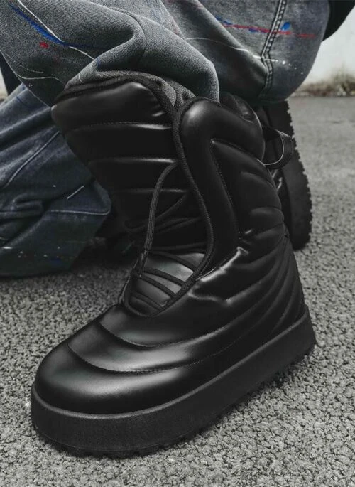 Black Cloud Winter Boots | Giselle - Aespa