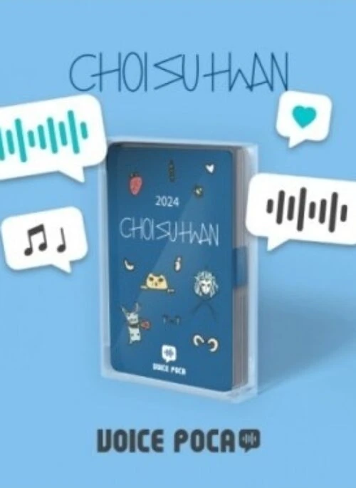 CHOI SU HWAN Voice Poca Merch – 2024 Mini Calendar Version