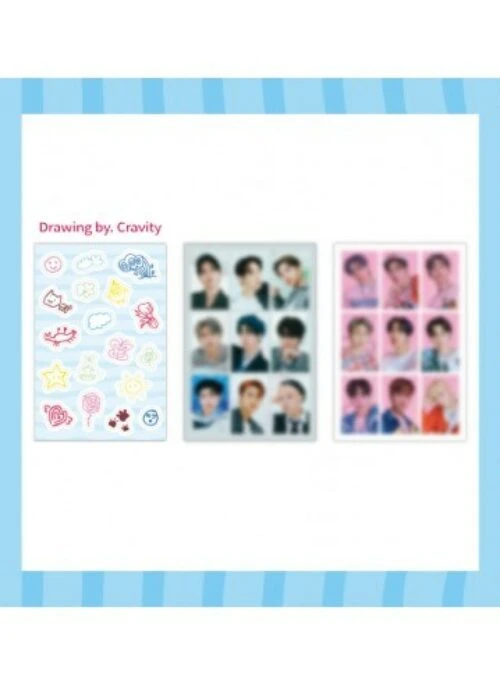 CRAVITY “NEW WAVE” Merch – Sticker Set