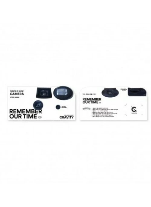 CRAVITY “Remember Our Time” Merch – Single Use Camera