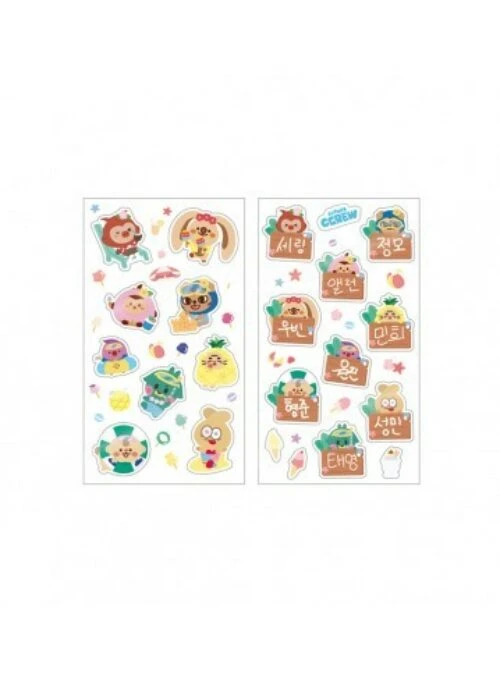 CRAVITY “Summer Ccrew” Merch – CCREW Sticker Set | Summer Ver.