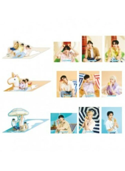 CRAVITY “Summer Ccrew” Merch – Pop-Up Card Set