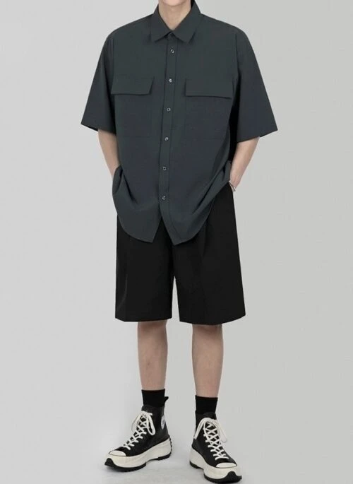 Casual Loose Short Sleeve Shirt