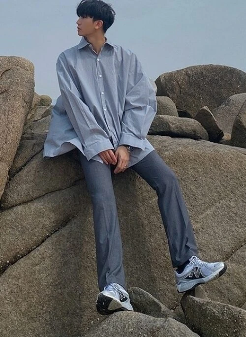 Classic Flare Casual Trousers
