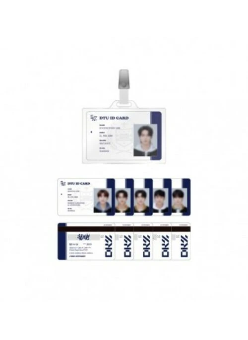 DKZ “Welcome to DTU” Merch – Student ID Card & PVC Holder Set