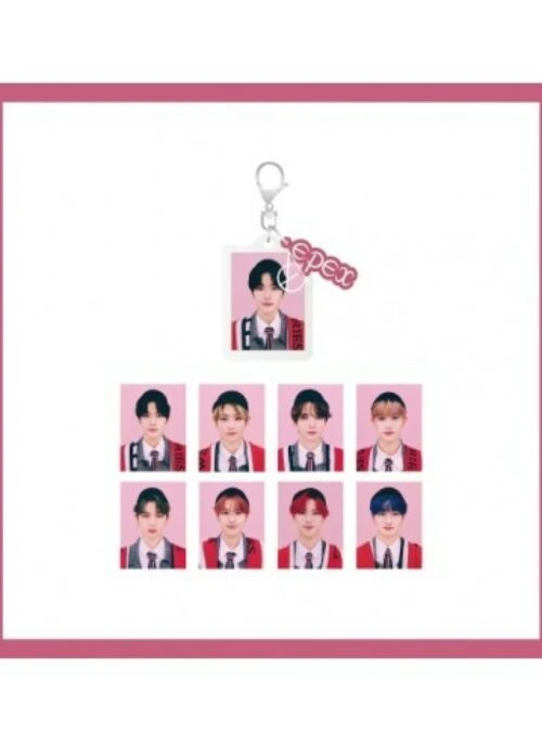 EPEX “Eight Apex” Merch – ID Photo Keyring