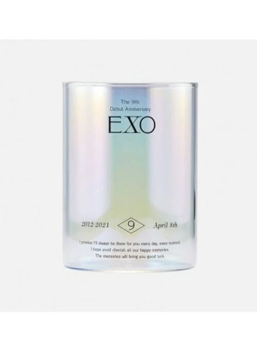 EXO “9th Anniversary Memory” Merch – Aurora Glass Set
