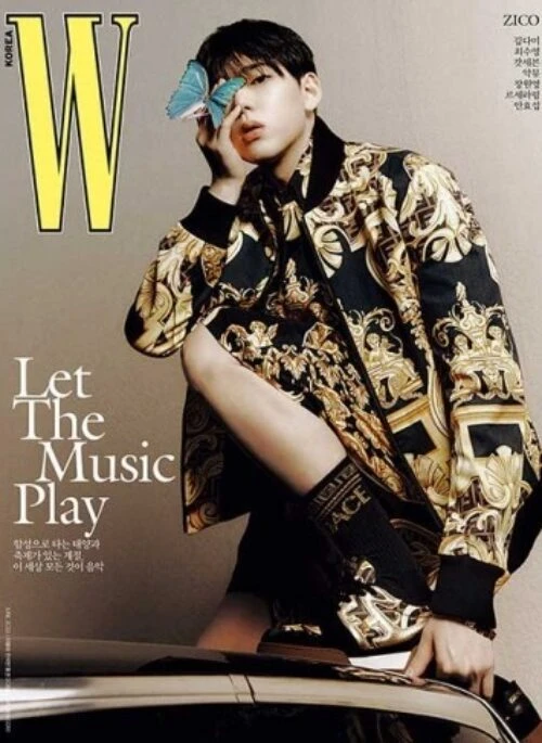 GOT7 & LE SSERAFIM – W Korea Magazine June 2022 Cover Type B