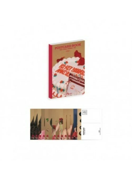H1-KEY “500 Days” Merch – Postcard Book