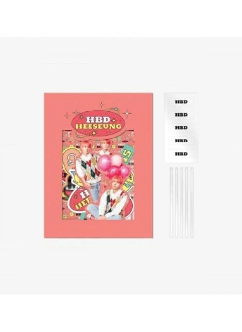 HEESEUNG Birthday Merch – Deco Sticker Set