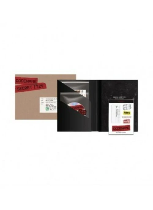 ITZY Secret Store Merch - Behind DVD Photobook Package