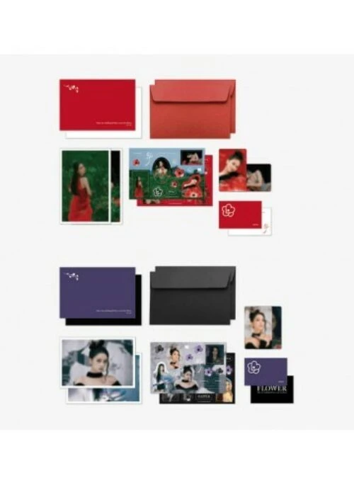 JISOO “ME” Merch – Photo Letter Set