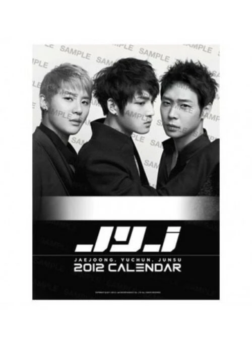 JYJ C-JES Official 2012 Wall Calendar