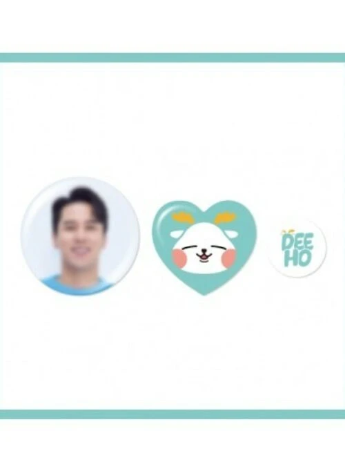 Jang Minho Deeho Merch – Pin Button Set