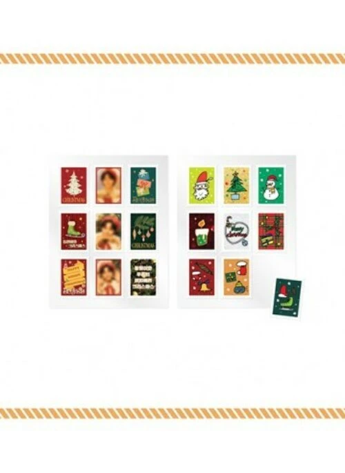 Jeong Dong Won “2nd 성탄총동원” Merch – Christmas Seal Sticker