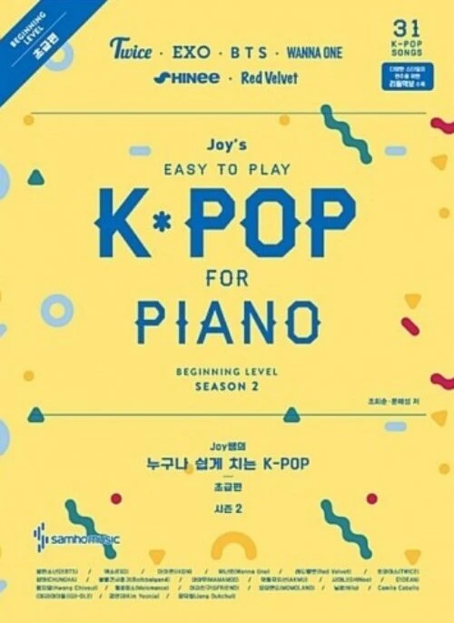 Joy’s Easy To Play K-POP For PIANO – Season 2 Beginner