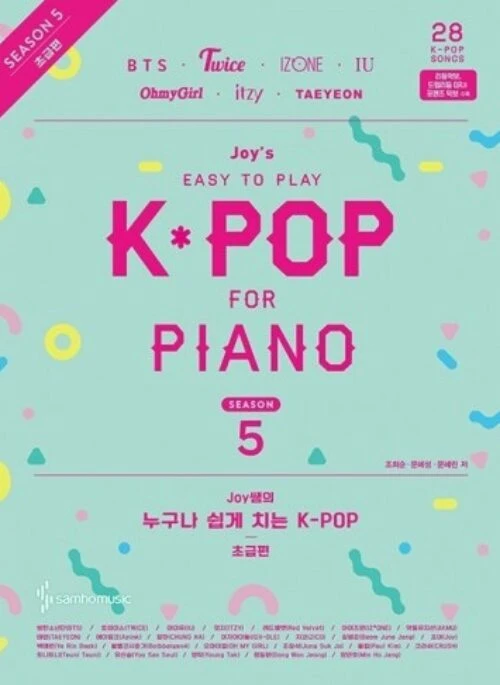 Joy’s Easy To Play K-POP For PIANO – Season 5 Beginner