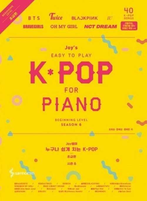 Joy’s Easy To Play K-POP For PIANO – Season 6 Beginner