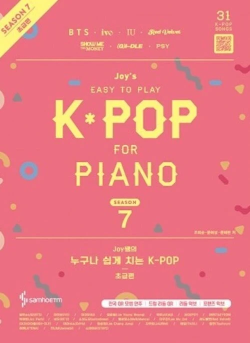 Joy’s Easy To Play K-POP For PIANO – Season 7 Beginner