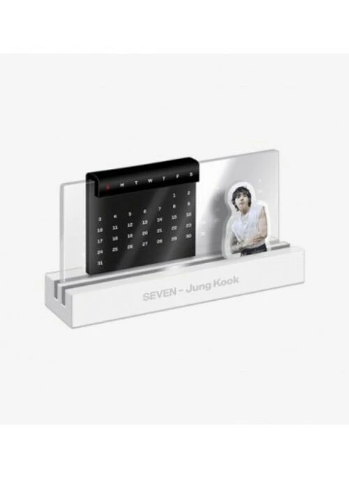 Jung Kook “Seven” Merch – Acrylic Stand Calendar