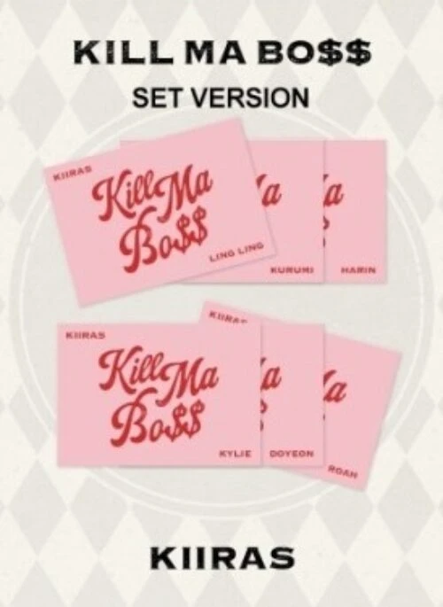 KIIRAS 1st Mini Album – KILL MA BO$$ | POCA, Set version