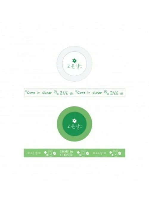 KIM GOEUN “Come In Closer” Merch – Masking Tape Set