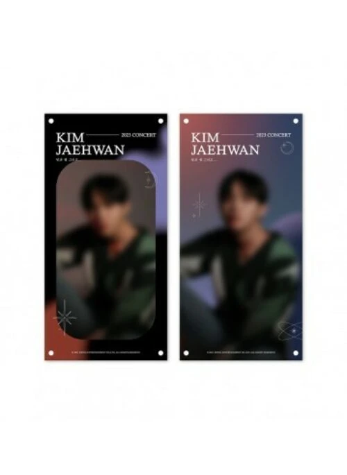 KIM JAE HWAN “달과 별 그리고…” Merch – Mini Banner Set