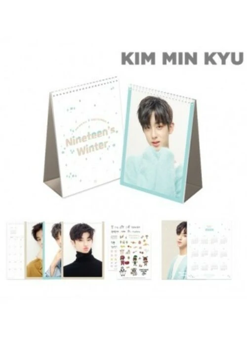 KIM MIN KYU “Nineteen’s Winter” Merch – 2020 Calendar Set