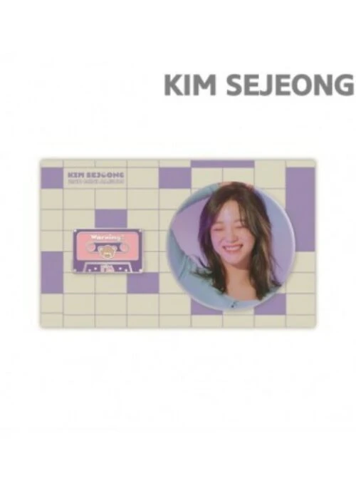 KIM SEJEONG “I’m” Merch – Badge Set