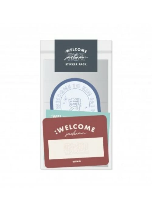 Kim Jae Hwan “Welcome” Merch – Sticker Pack