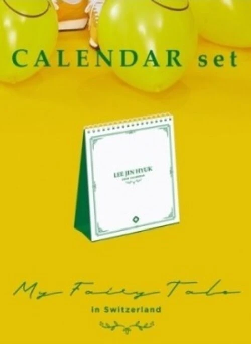 LEE JIN HYUK “MY FAIRY TALE in Switzerland” Calendar Set